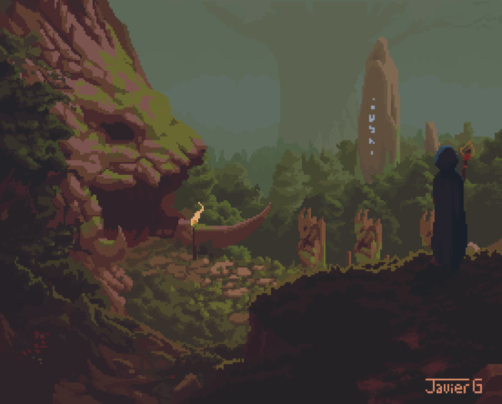 Пиксельное подземелье