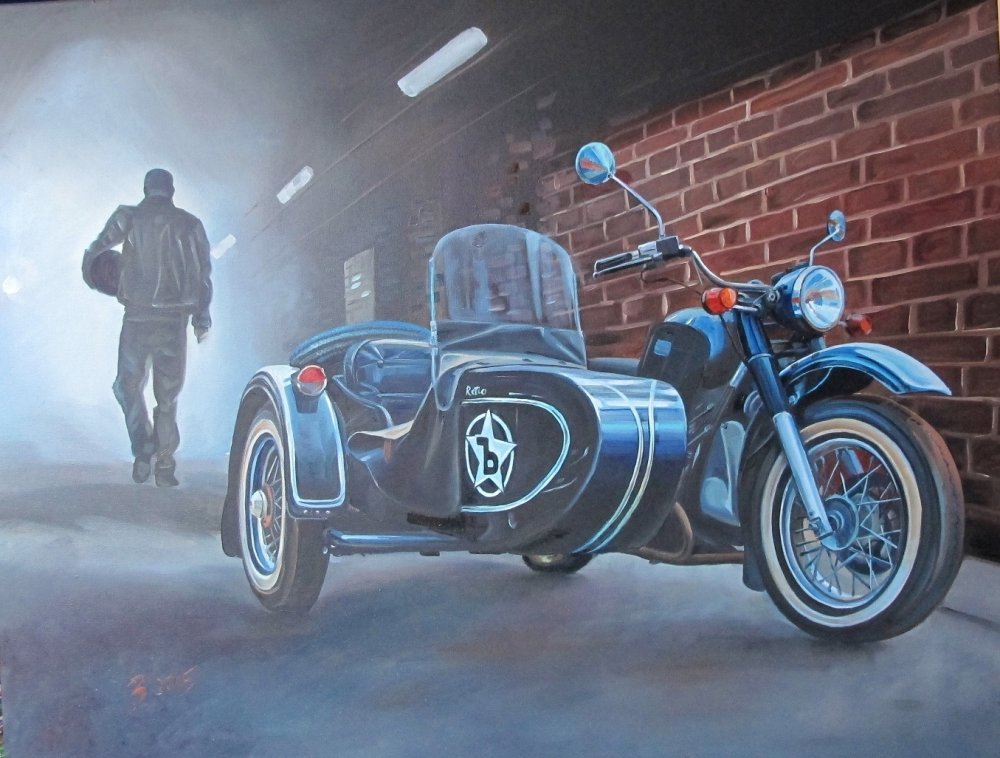 Художник Дария Захарова МОТОАРТ