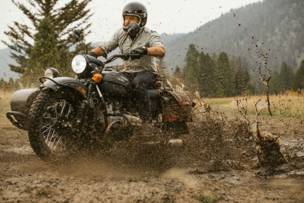 Мотоцикл Урал для охоты
