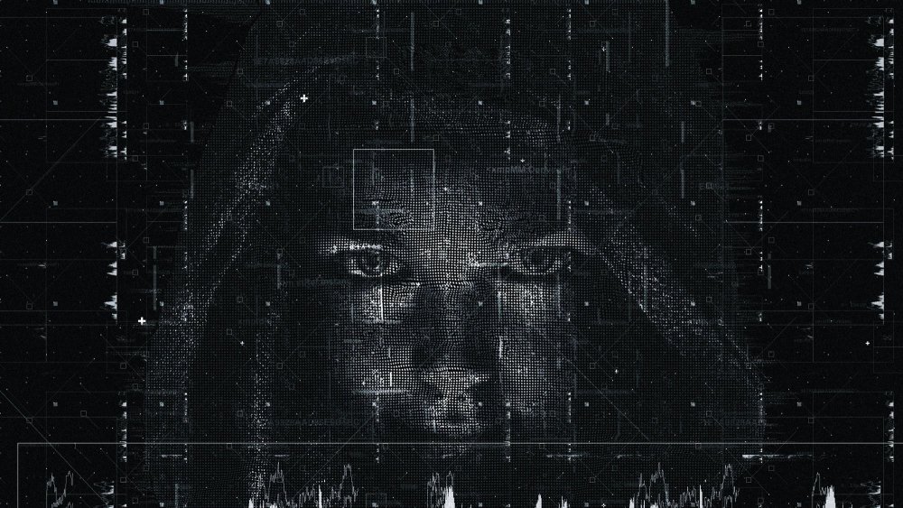 Матрица цифры без фона