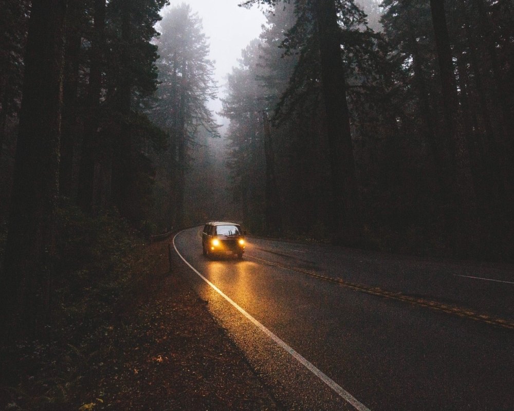 Туманное небо Эстетика