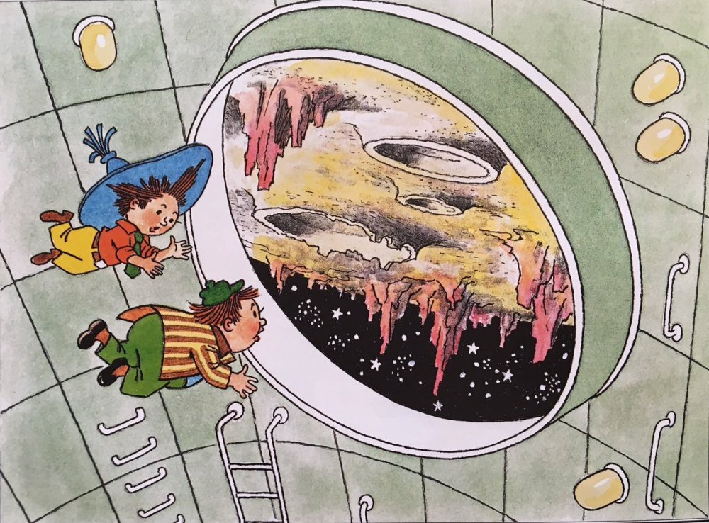 Незнайка на Луне Незнайка и Звездочка арт