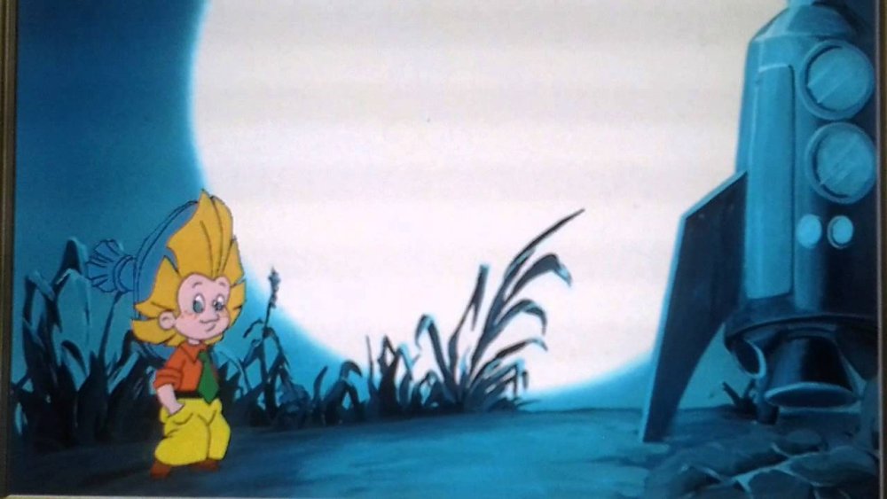 Незнайка на Луне корабль