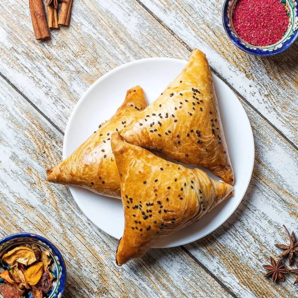 Самса тандырная сверху