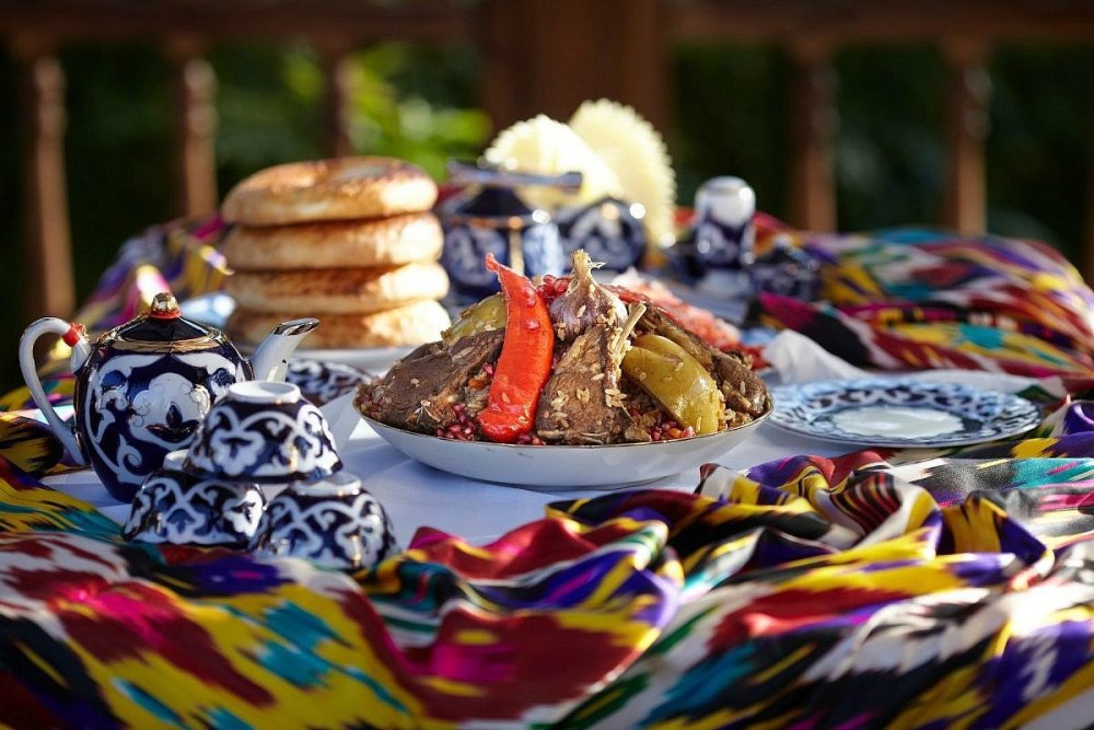 Узбекский дастархан узбекская кухня