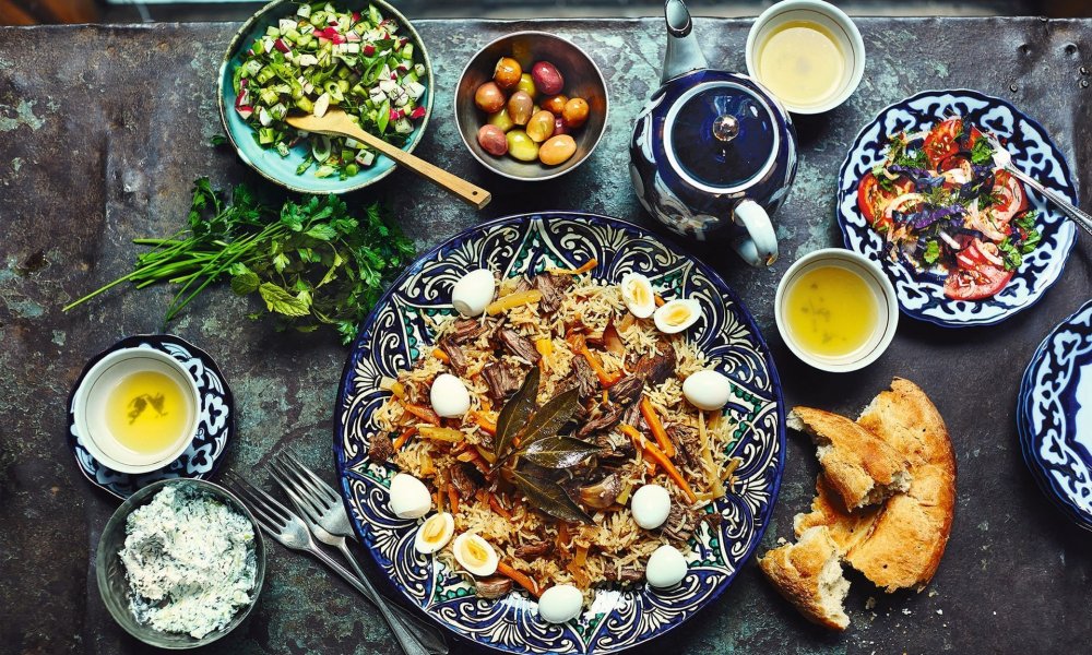 Узбекский дастархан узбекская кухня