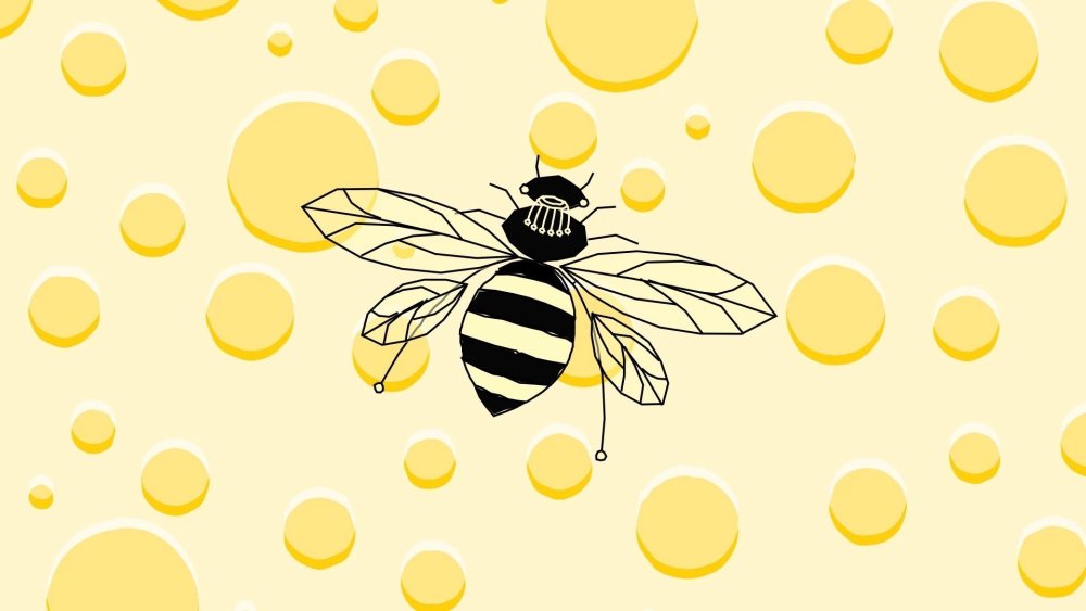 Пушистая пчела