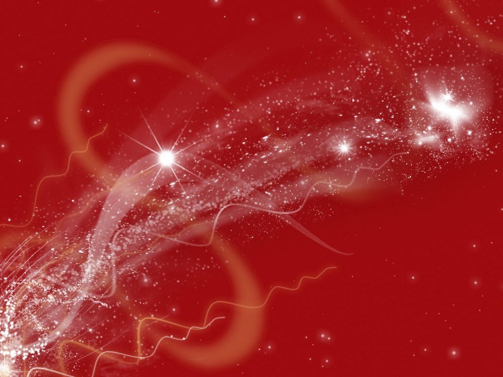 Волшебный красный фон