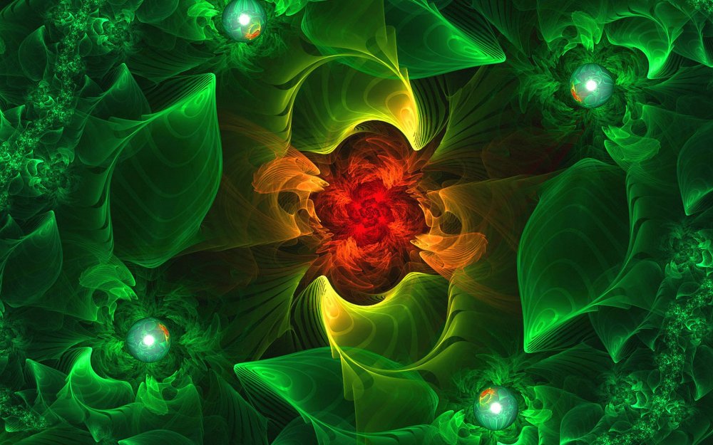 Цветочные Фракталы