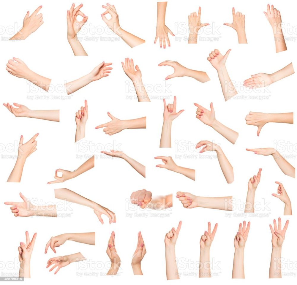 Женские руки разные