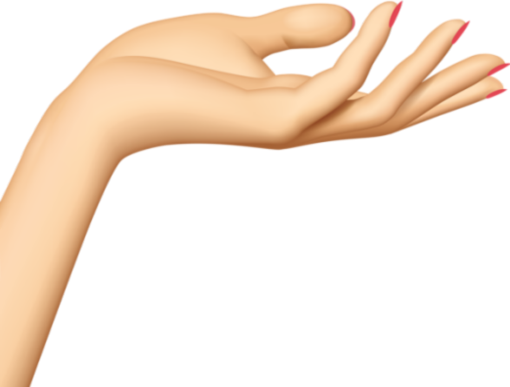 Гладкие женские руки