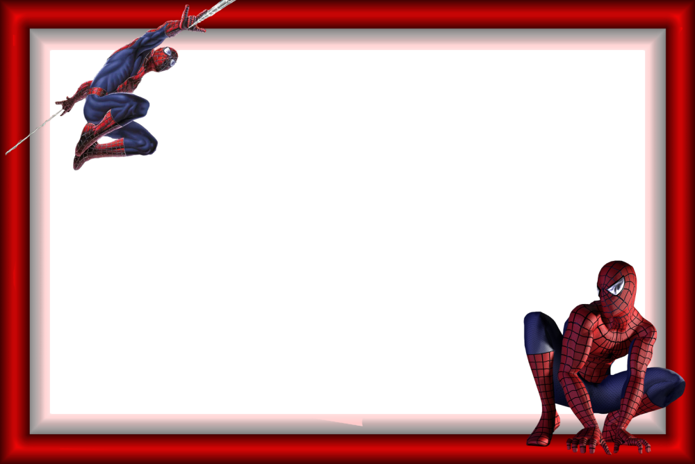 Паук на паутине Спайдермен