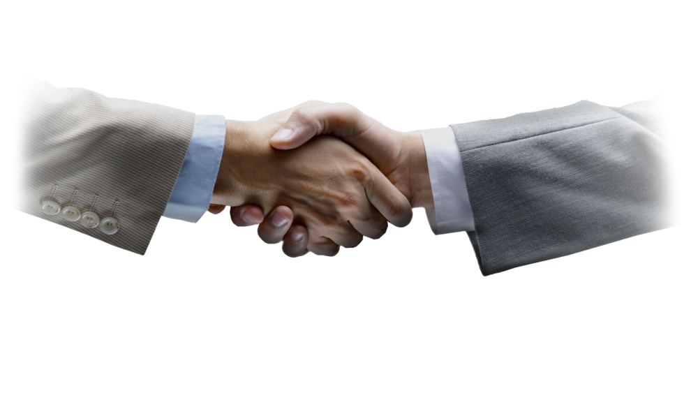 Пожимают руки