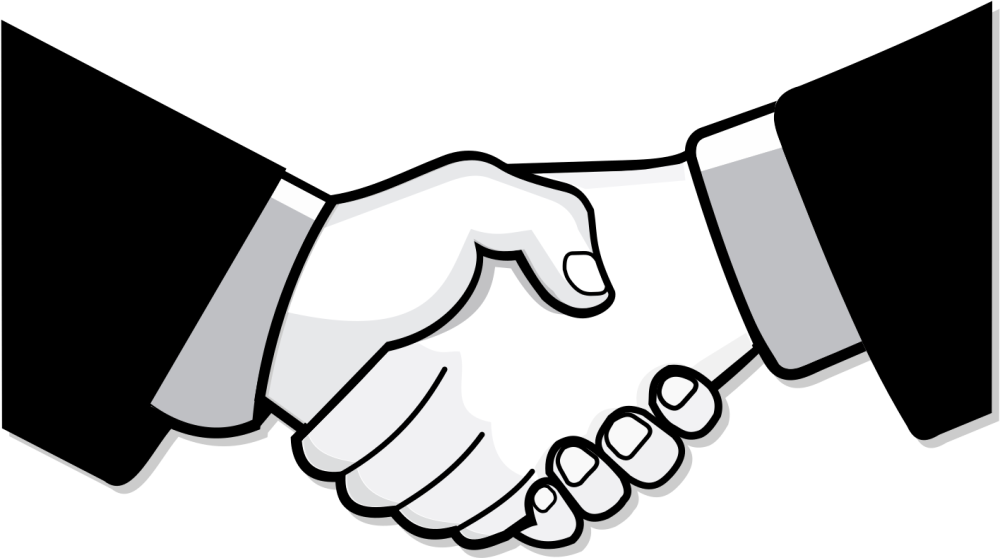 Рукопожатие значок