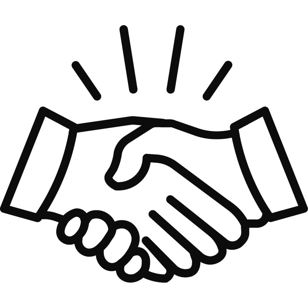 Рукопожатие значок