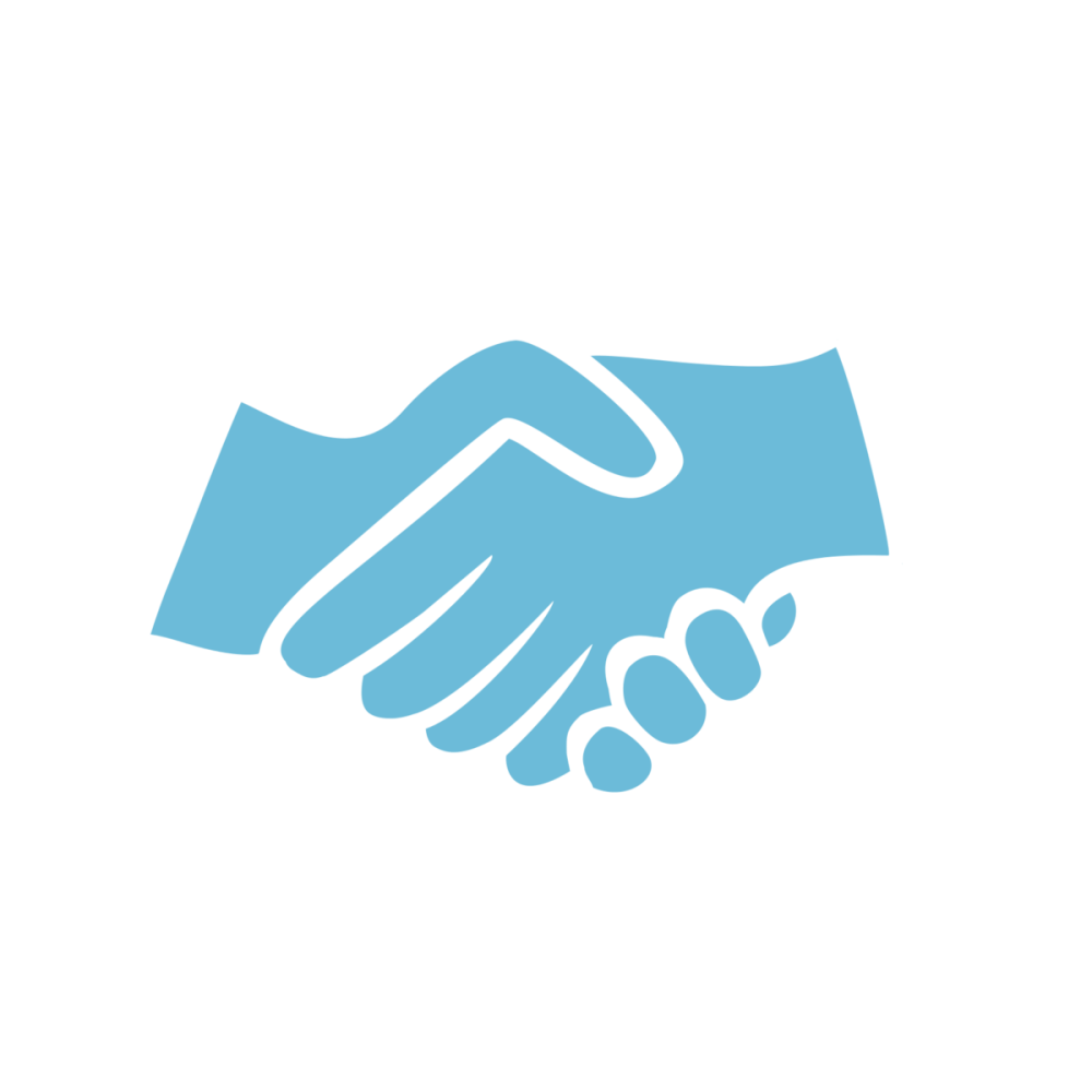 Рукопожатие логотип