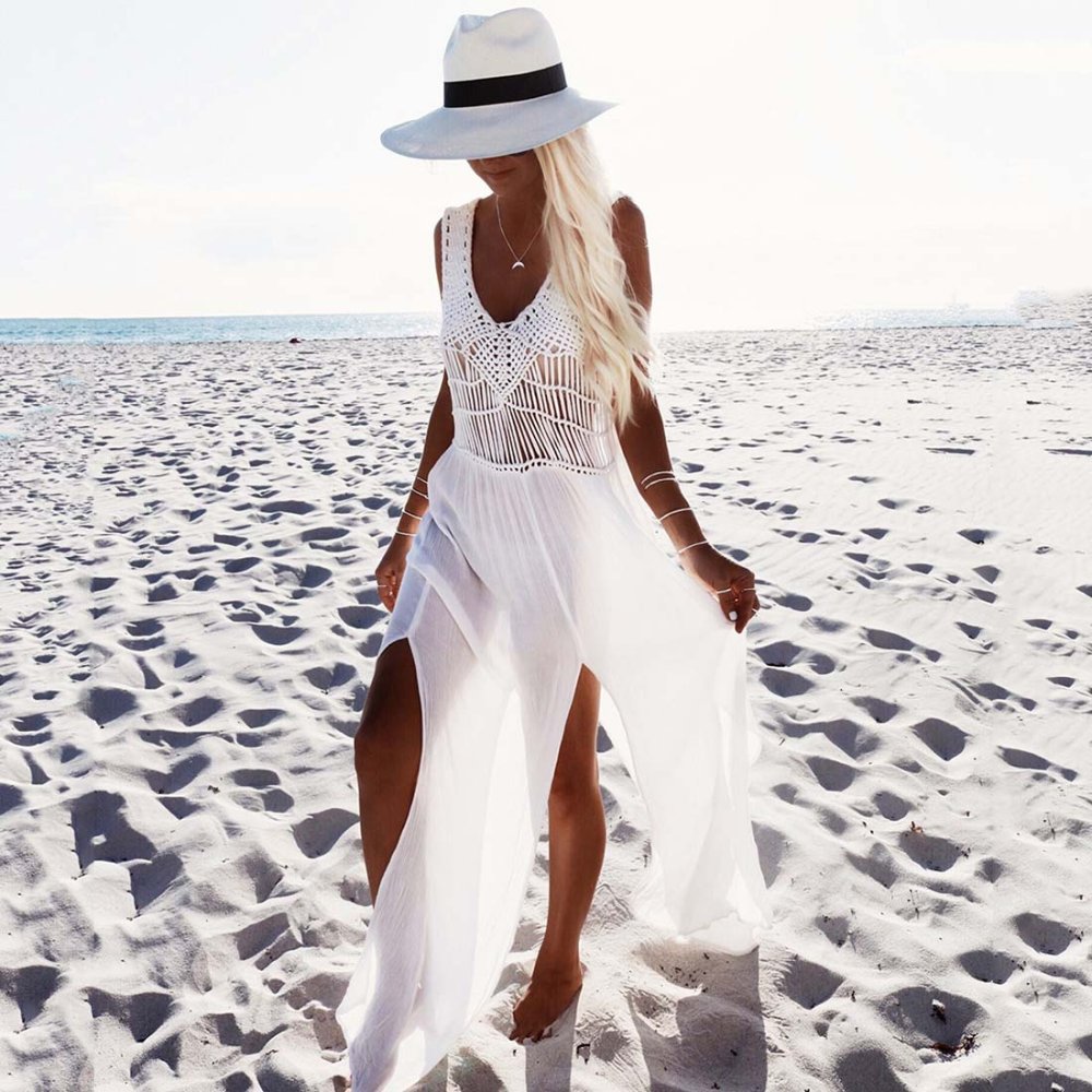 Красивые пляжные платья
