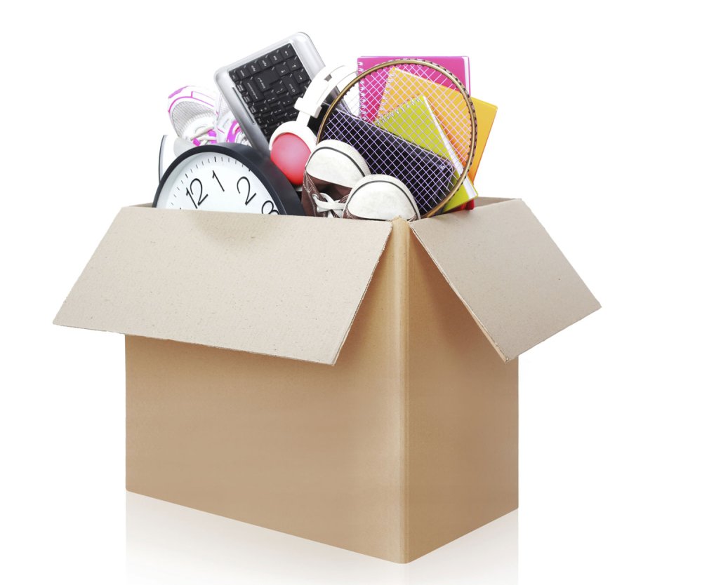 Коробка с хламом