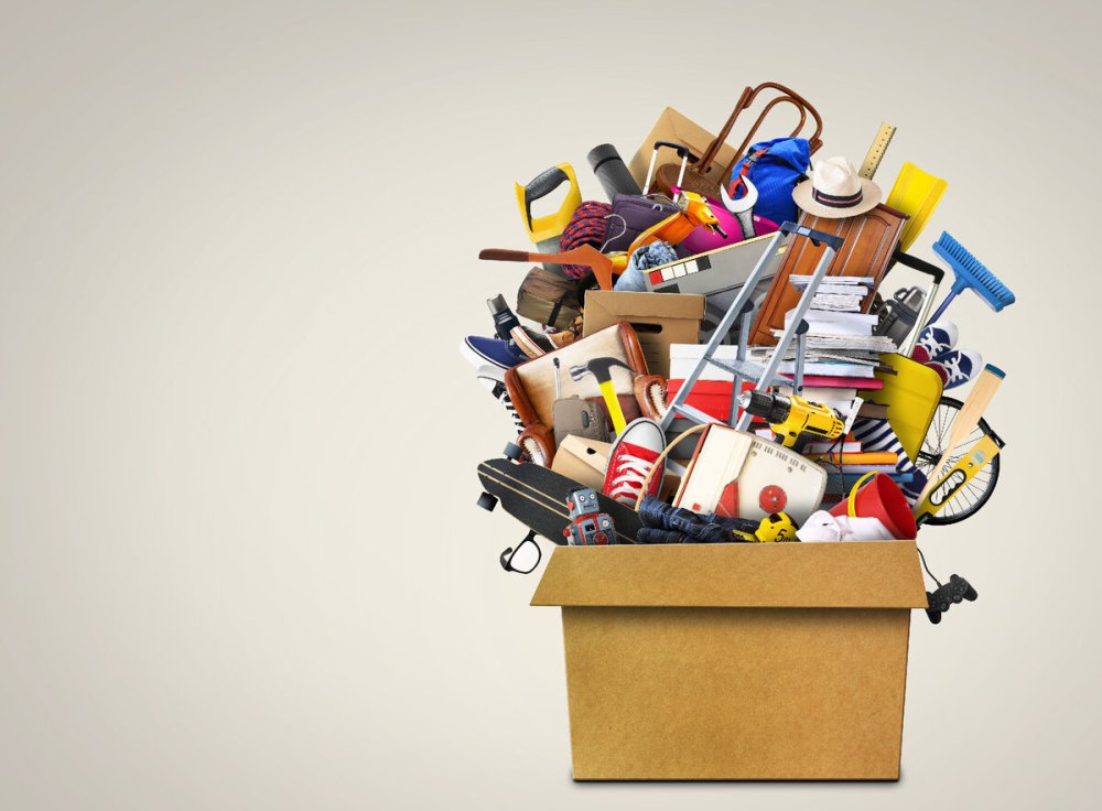 Коробка с вещами