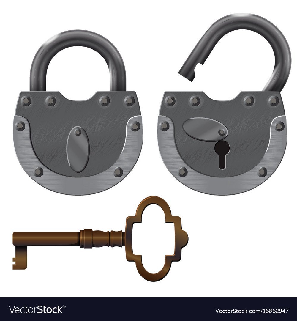 Замок навесной сказочный