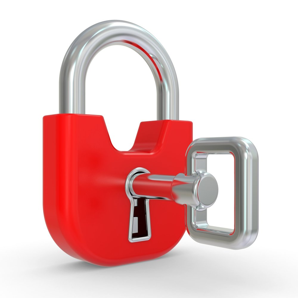 Замок навесной открытый