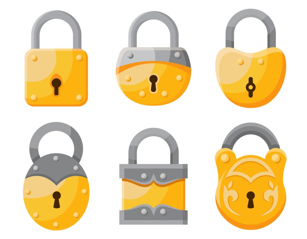 Ржавый навесной замок