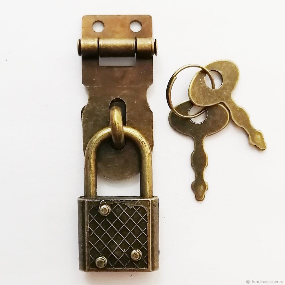 Замок навесной эскиз