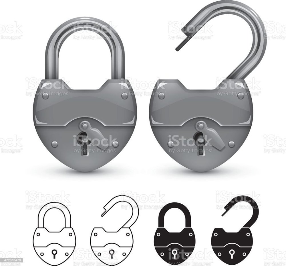 Раскраска замок дверной