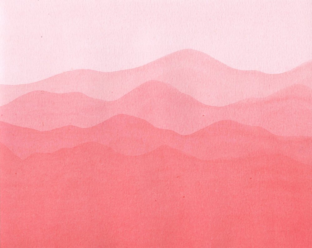 Терракотовый фон акварель