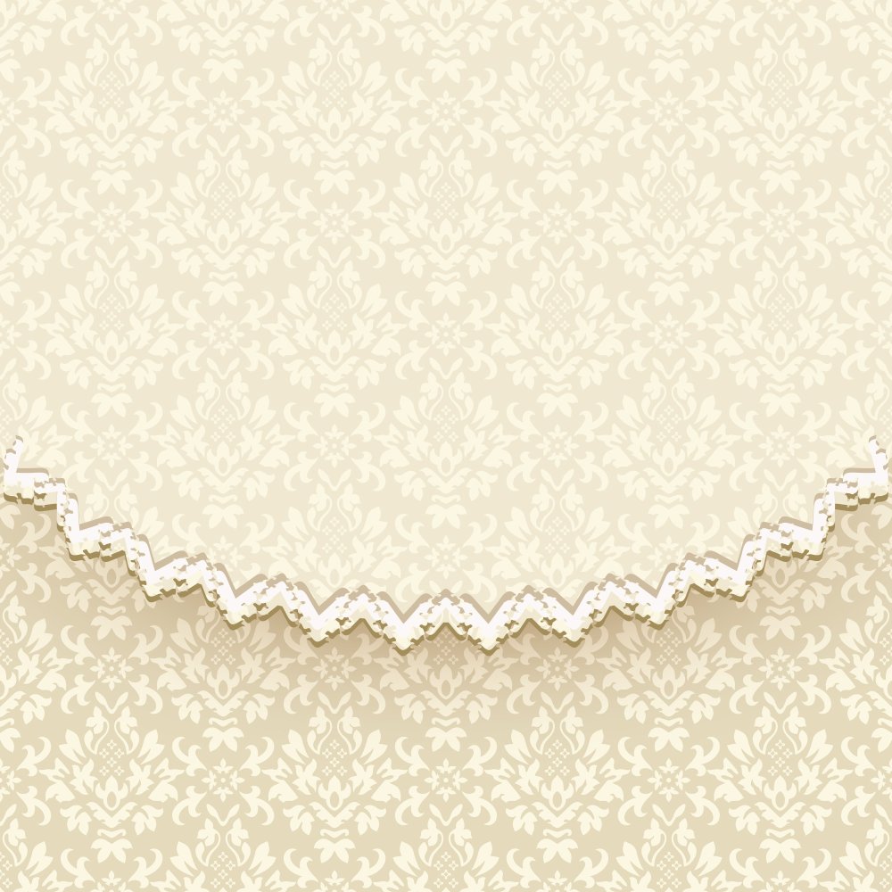 Красивый бежевый фон с кружевами