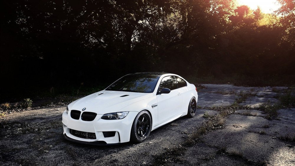 BMW m3 sedan White