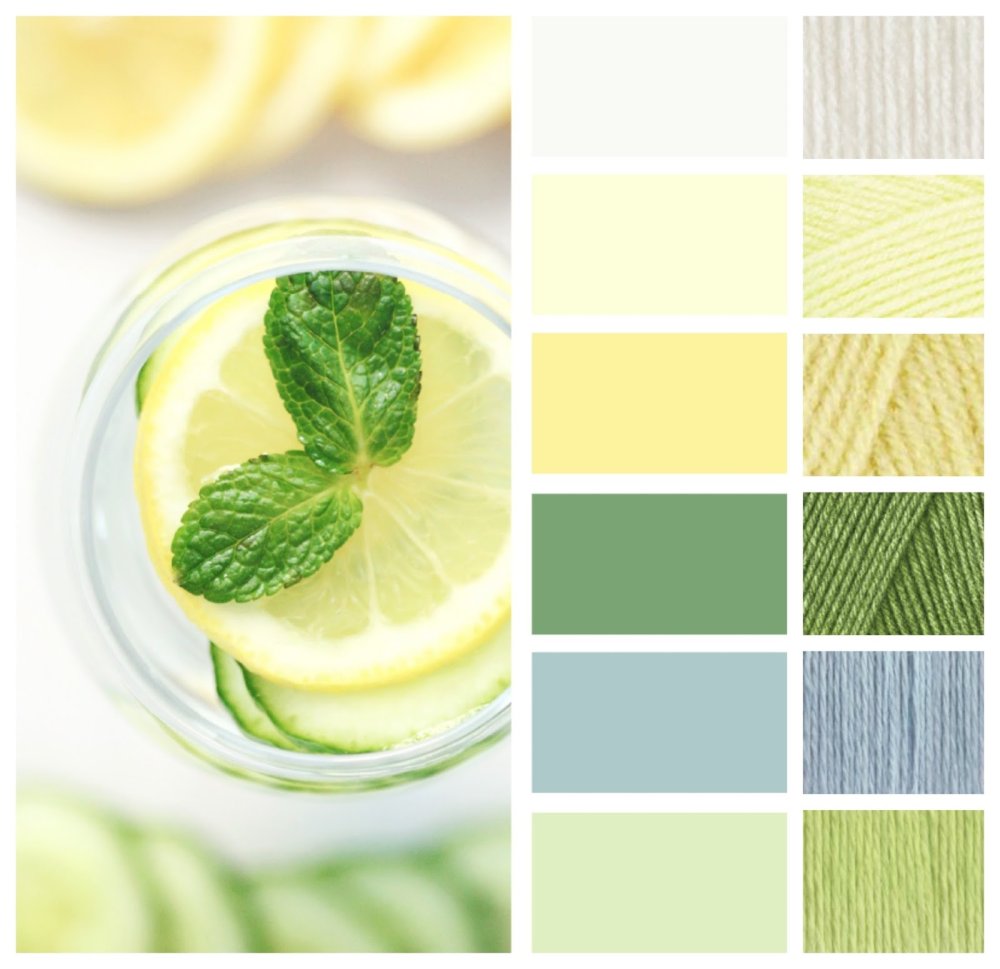 Кислотный желто-зеленый цвет