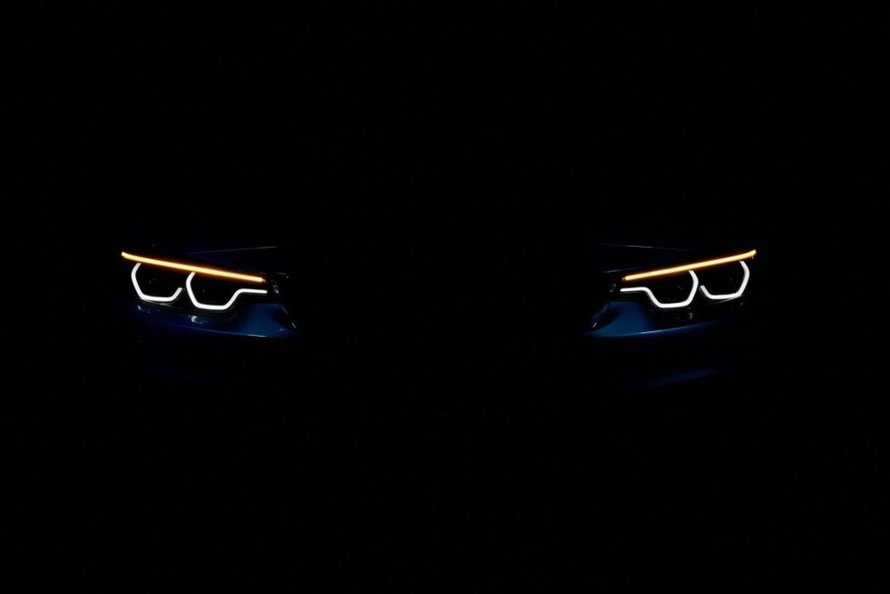 BMW logo 4k