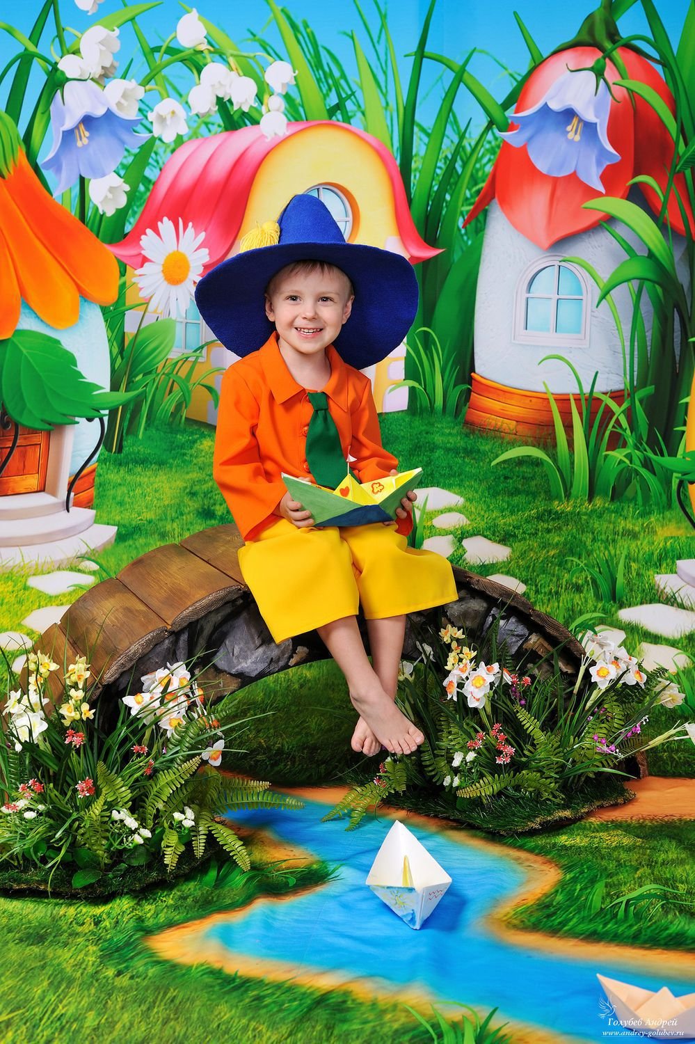 Голубая шляпа Незнайки