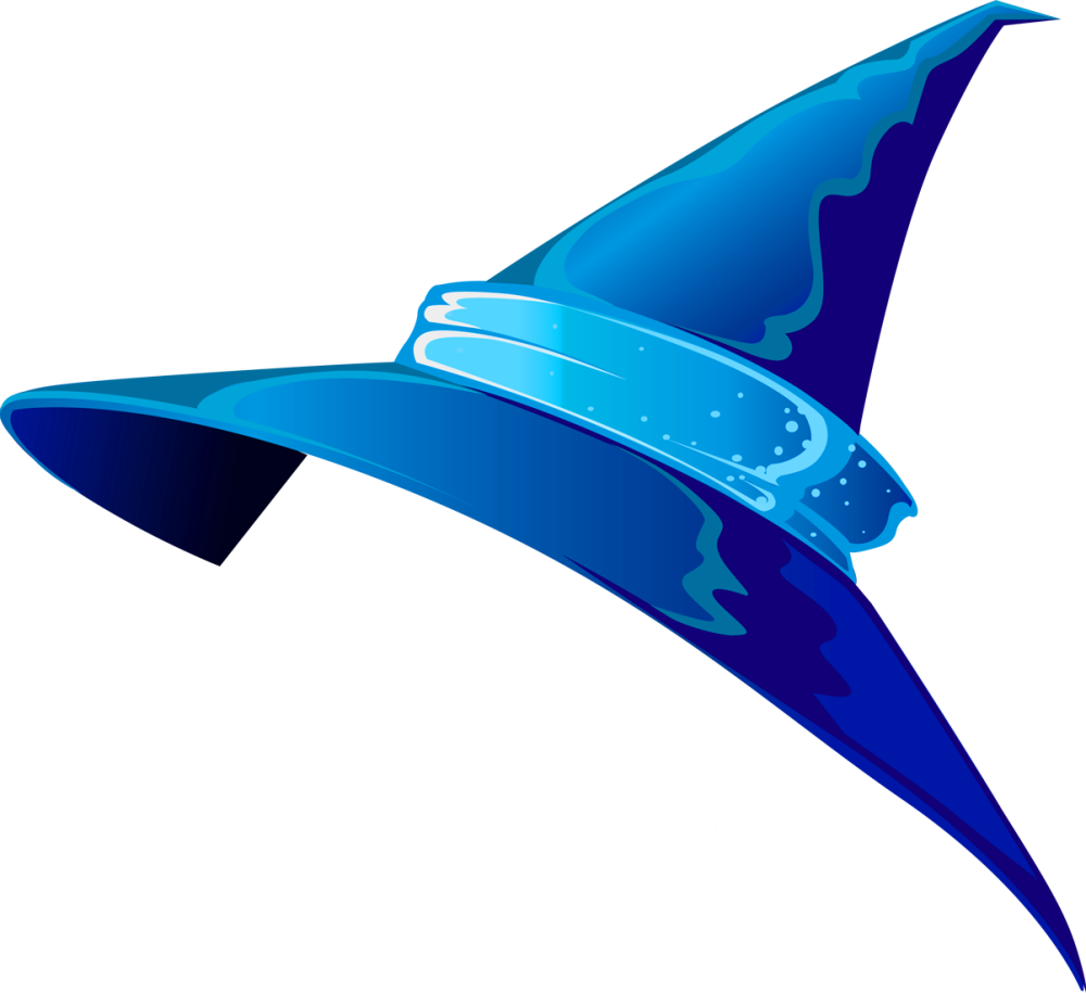 Шляпа ведьмы контур