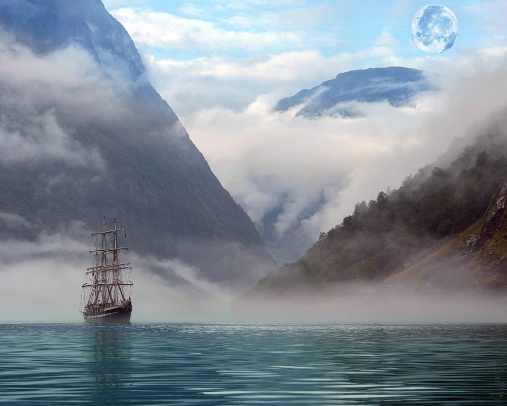 Туманное море