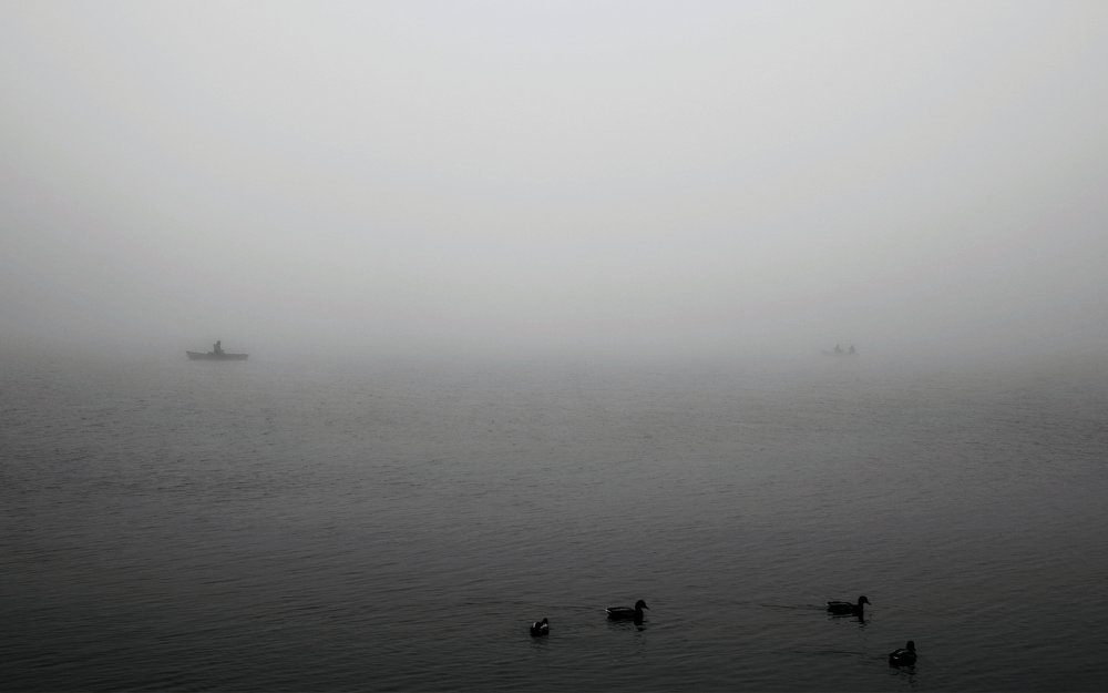 Туман над морем