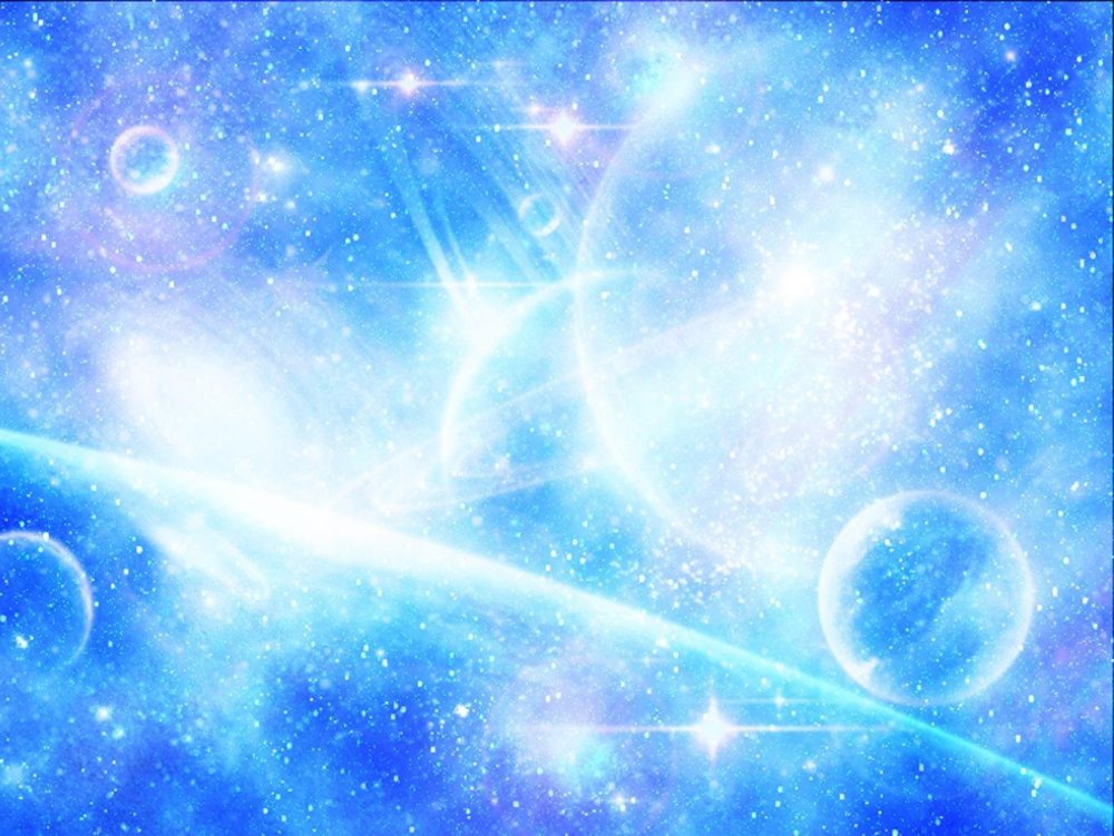 Фон космос для детей светлый