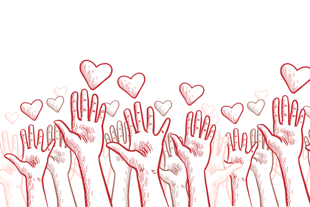 Благотворительность рисунок