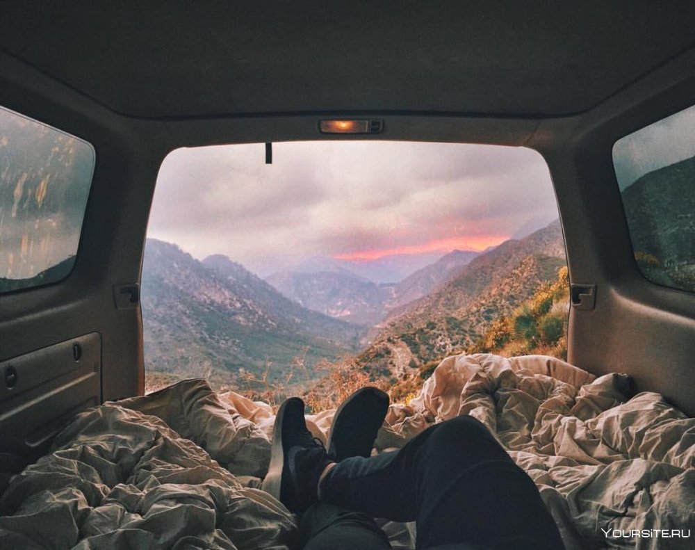 Эстетика путешествий в машине