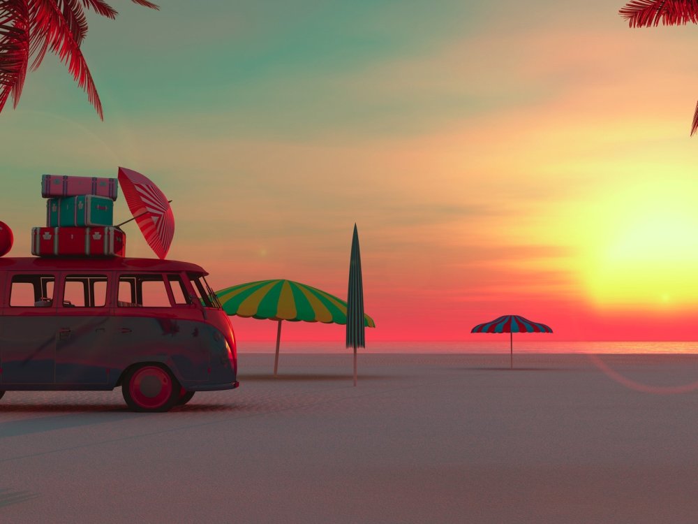 Пляж Минимализм