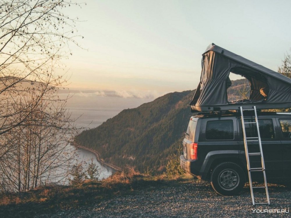 Эстетика поездки в машине