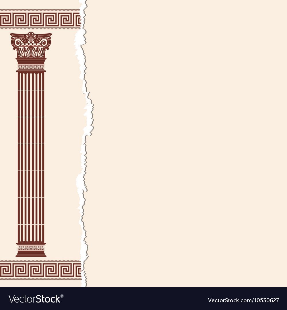 Рамка в греческом стиле