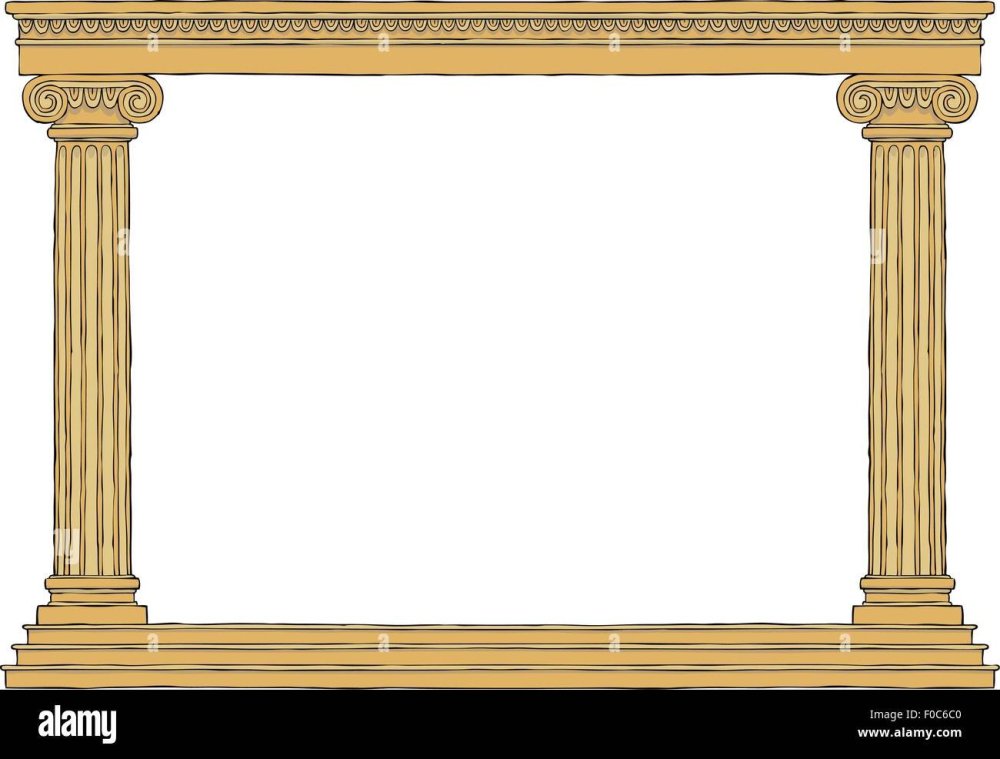 Рамка в стиле Греции