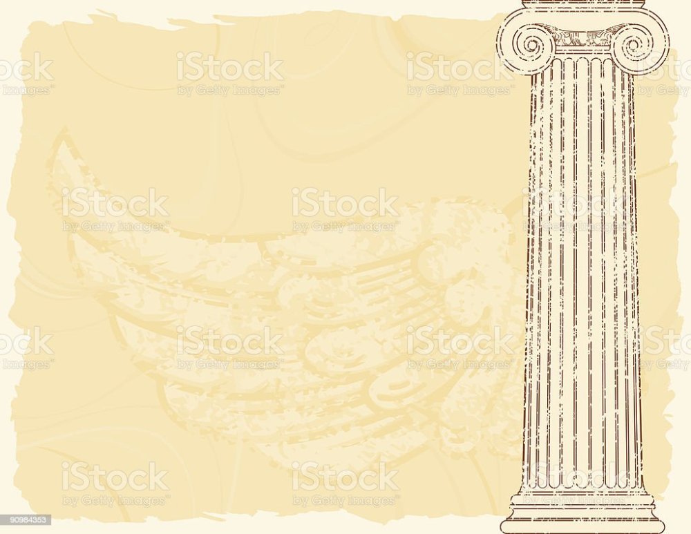 Фон для слайдов на греческим стиле