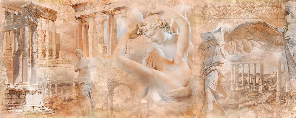 Фреска в греческом стиле