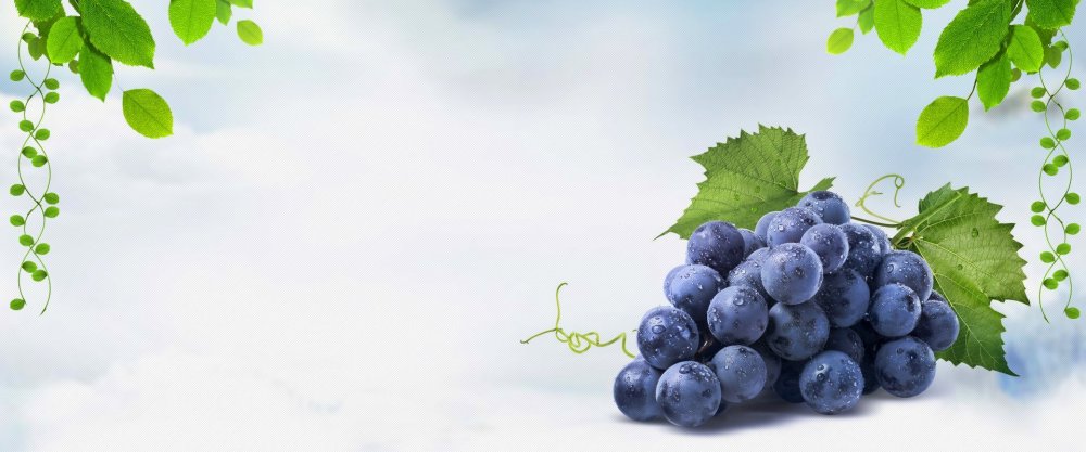 Виноград фон