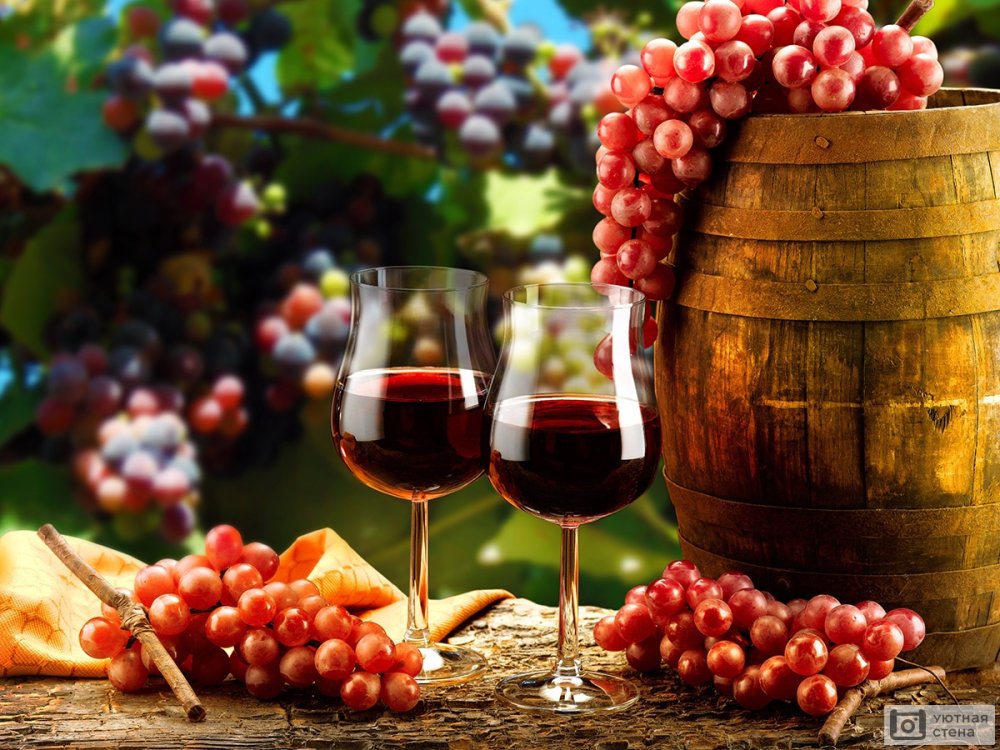 Рамка из винограда