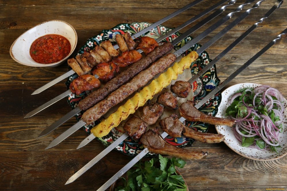 Хачапури люля сувлаки