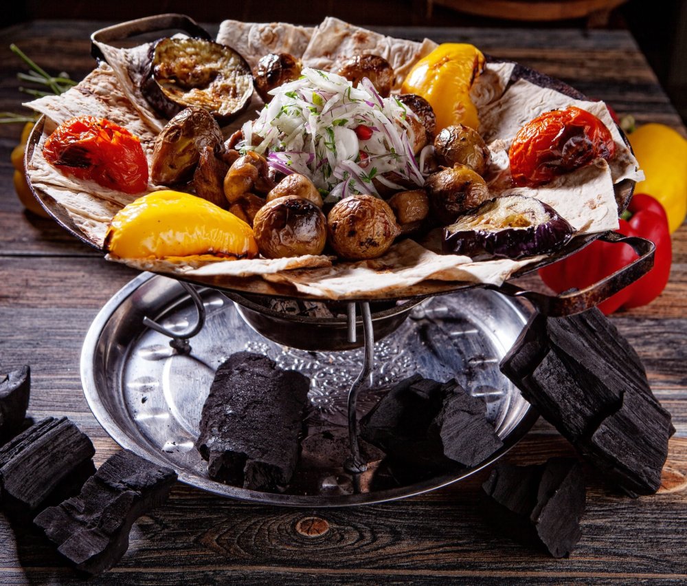 Садж кебаб ассорти